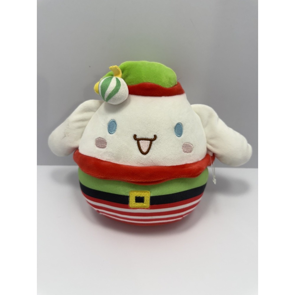 Squishmallow Kellytoy Plush Sanrio Hello Kitty & Friends 8" Cinnamoroll Elf NWT